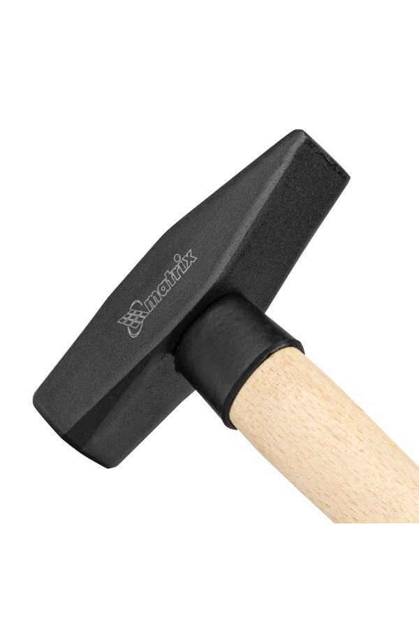 Молоток слесарный, 600 г, квадратный боек, деревянная рукоятка Matrix