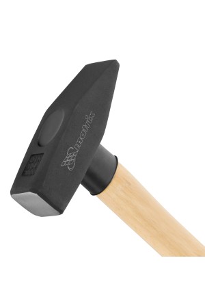 Молоток слесарный, 1000 г, квадратный боек, деревянная рукоятка Matrix