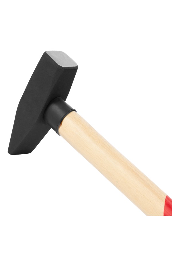 Молоток слесарный, 1000 г, квадратный боек, деревянная рукоятка Matrix