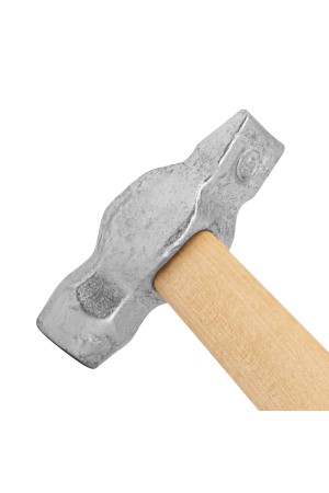 Молоток слесарный, 500 г, круглый боек, деревянная рукоятка Россия