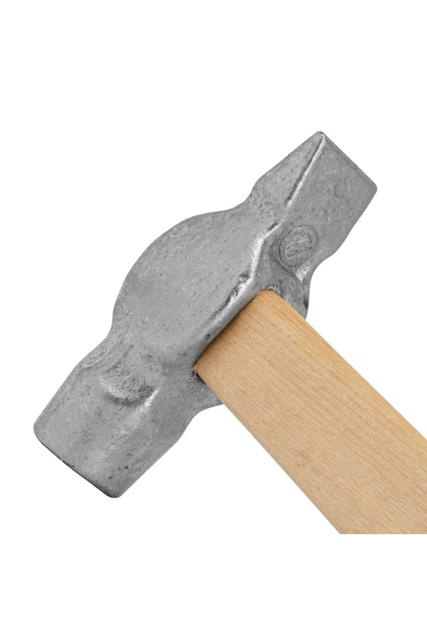 Молоток слесарный, 600 г, круглый боек, деревянная рукоятка