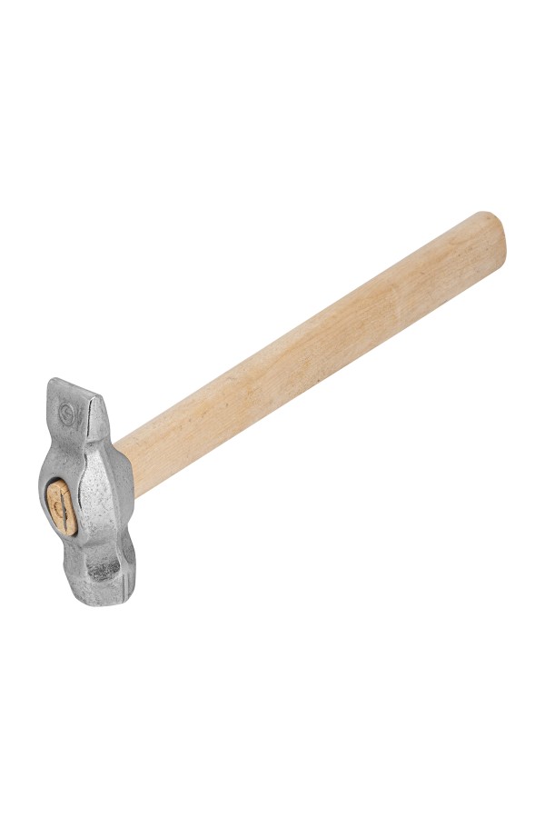 Молоток слесарный, 800 г, круглый боек, деревянная рукоятка