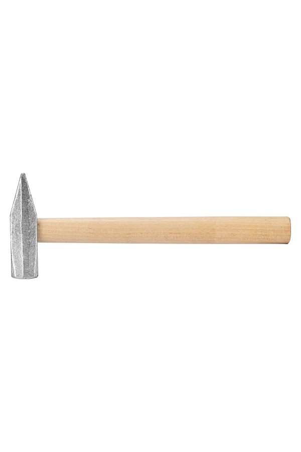 Молоток слесарный, 800 г, квадратный боек, деревянная рукоятка