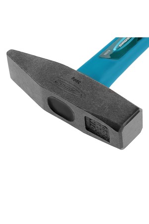 Молоток слесарный, 300 г, квадратный боек, фибергласовая обрезиненная рукоятка Gross