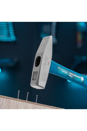 Молоток слесарный, 300 г, квадратный боек, фибергласовая обрезиненная рукоятка Gross