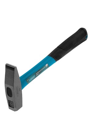 Молоток слесарный, 500 г, квадратный боек, фибергласовая обрезиненная рукоятка Gross