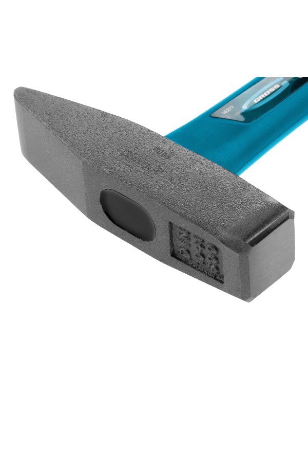 Молоток слесарный, 600 г, квадратный боек, фибергласовая обрезиненная рукоятка Gross