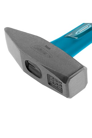 Молоток слесарный, 800 г, квадратный боек, фибергласовая обрезиненная рукоятка Gross