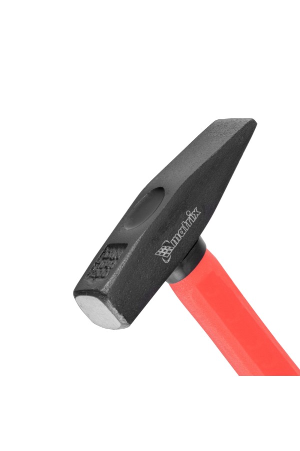 Молоток слесарный, 200 г, фибергласовая обрезиненная рукоятка Matrix