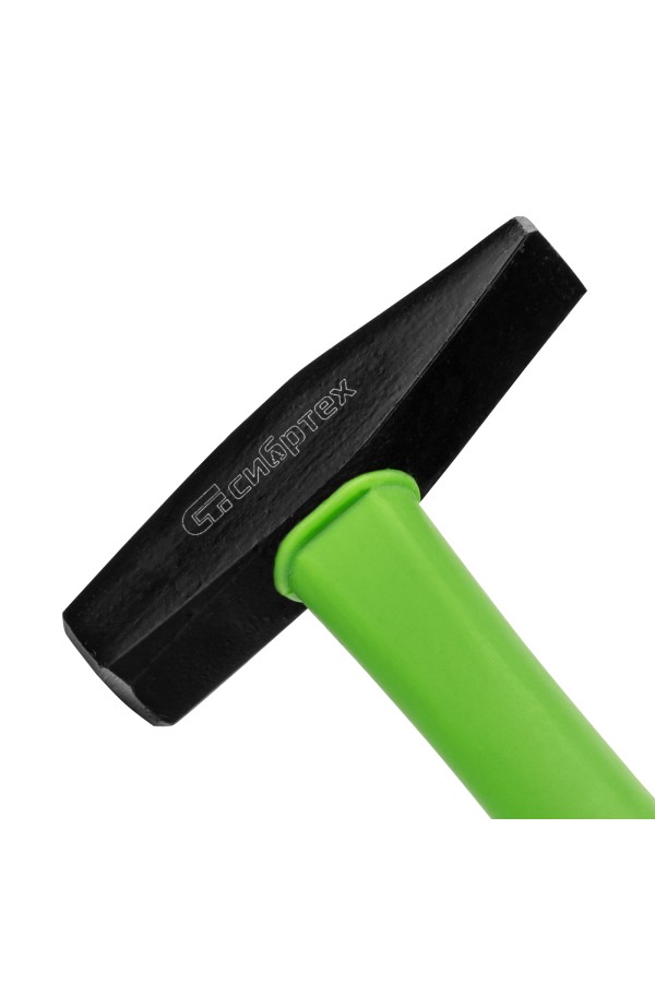 Молоток слесарный, 200 г, фибергласовая обрезиненная рукоятка Сибртех