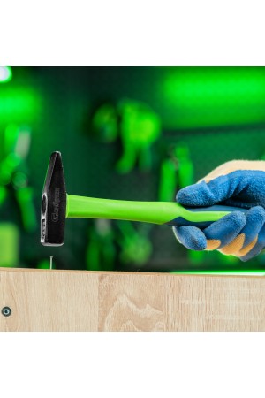 Молоток слесарный, 200 г, фибергласовая обрезиненная рукоятка Сибртех