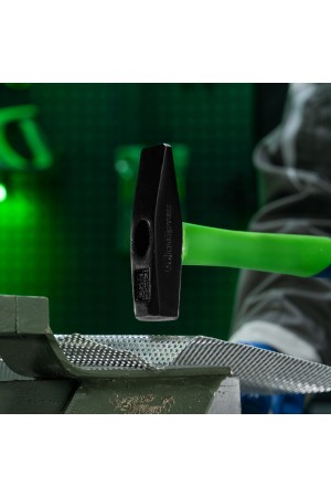 Молоток слесарный, 300 г, фибергласовая обрезиненная рукоятка Сибртех