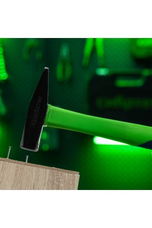 Молоток слесарный, 300 г, фибергласовая обрезиненная рукоятка Сибртех