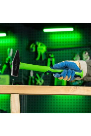 Молоток слесарный, 800 г, фибергласовая обрезиненная рукоятка Сибртех