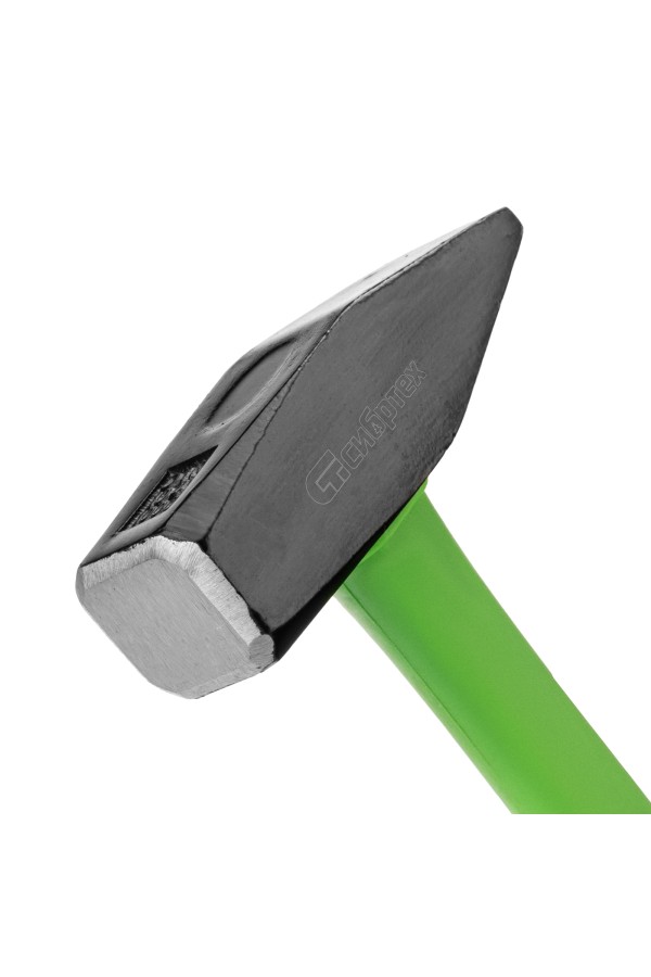 Молоток слесарный, 1000 г, фибергласовая обрезиненная рукоятка Сибртех