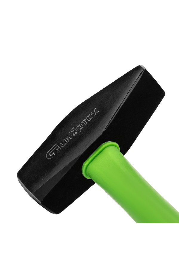 Молоток слесарный, 1500 г, фибергласовая обрезиненная рукоятка Сибртех