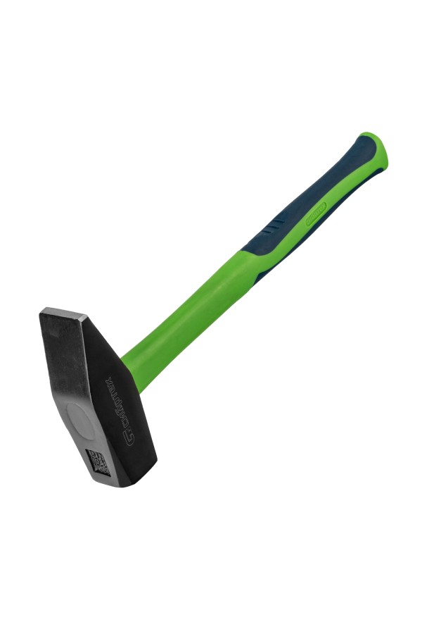 Молоток слесарный, 1500 г, фибергласовая обрезиненная рукоятка Сибртех