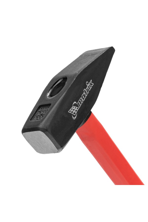 Молоток слесарный, 1000 г, фибергласовая обрезиненная рукоятка Matrix