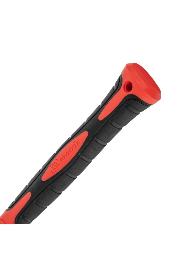 Молоток слесарный optimal, 100 г, фибергласовая обрезиненная рукоятка, квадратный боек Matrix