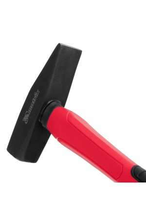 Молоток слесарный optimal, 400 г, фибергласовая обрезиненная рукоятка, квадратный боек Matrix