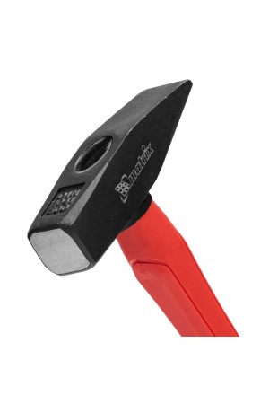 Молоток слесарный optimal, 500 г, фибергласовая обрезиненная рукоятка, квадратный боек Matrix