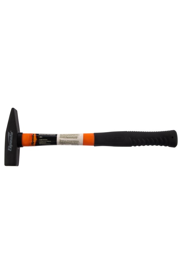Молоток слесарный, 200 г, фибергласовая обрезиненная рукоятка Sparta