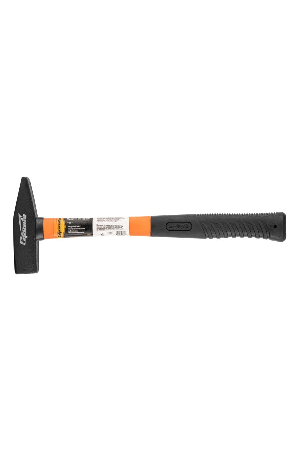 Молоток слесарный, 400 г, фибергласовая обрезиненная рукоятка Sparta