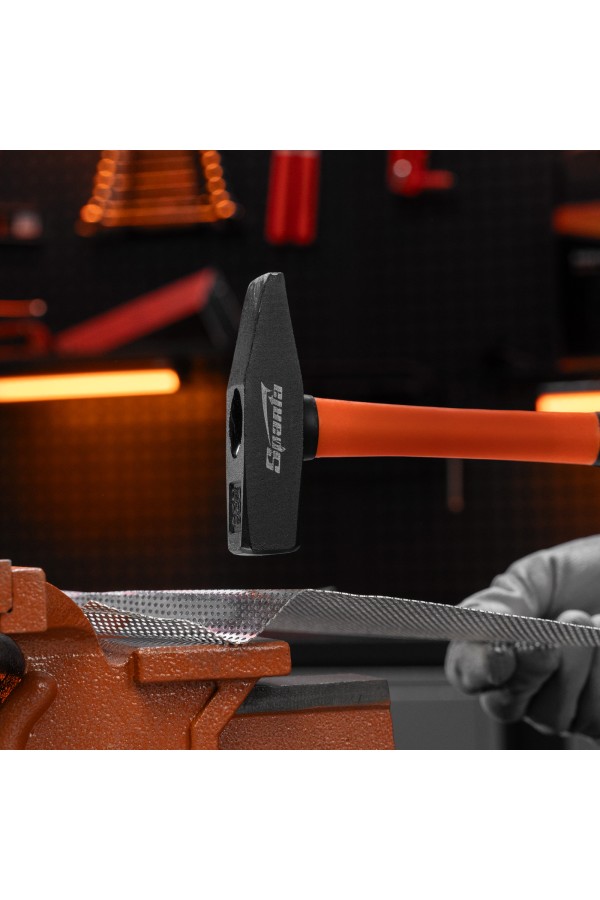 Молоток слесарный, 400 г, фибергласовая обрезиненная рукоятка Sparta