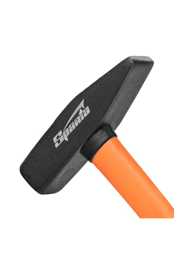 Молоток слесарный, 400 г, фибергласовая обрезиненная рукоятка Sparta