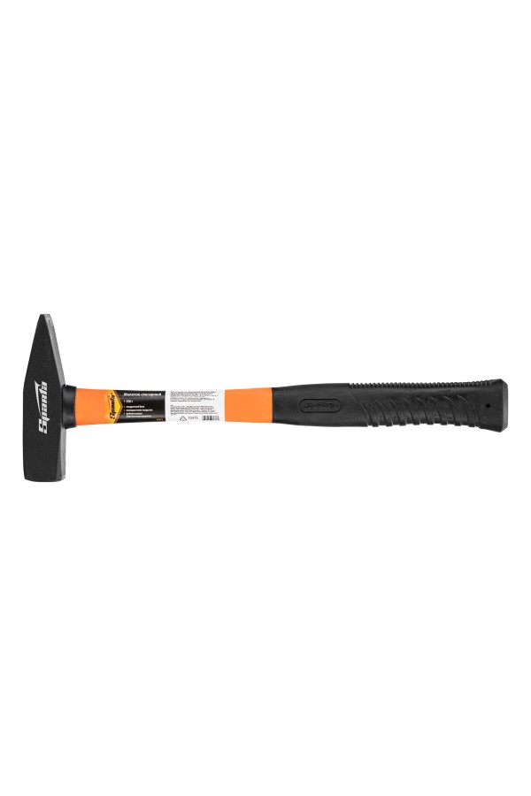 Молоток слесарный, 500 г, фибергласовая обрезиненная рукоятка Sparta