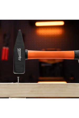 Молоток слесарный, 700 г, фибергласовая обрезиненная рукоятка Sparta