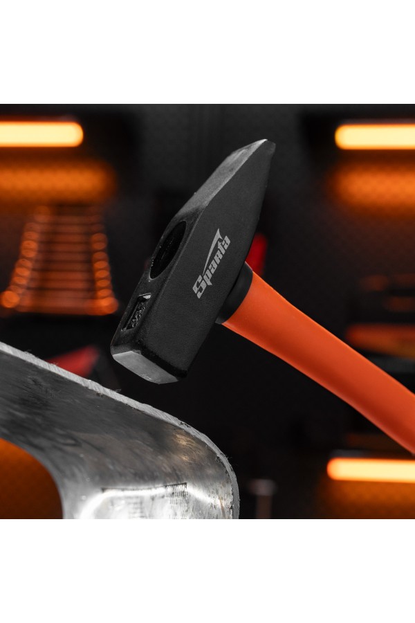 Молоток слесарный, 800 г, фибергласовая обрезиненная рукоятка Sparta