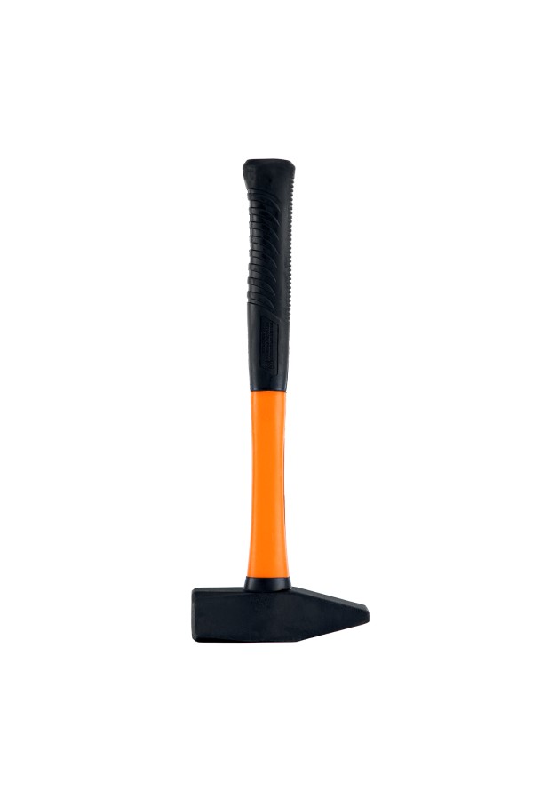 Молоток слесарный, 1000 г, фибергласовая обрезиненная рукоятка Sparta