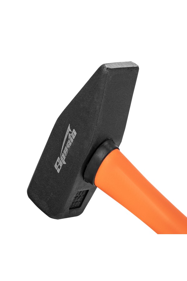 Молоток слесарный, 1500 г, фибергласовая обрезиненная рукоятка Sparta