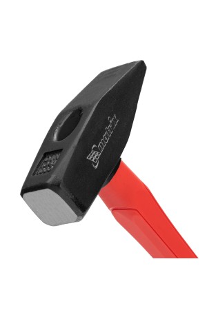 Молоток слесарный optimal, 1000 г, фибергласовая обрезиненная рукоятка, квадратный боек Matrix