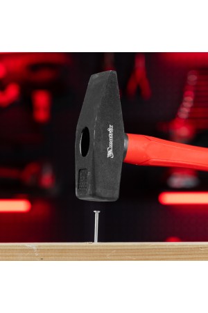 Молоток слесарный optimal, 1000 г, фибергласовая обрезиненная рукоятка, квадратный боек Matrix