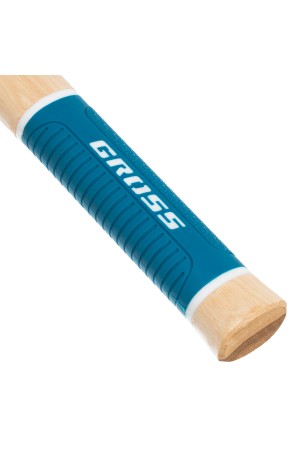 Молоток-гвоздодер, 200 г, угол 45, магнит, обрезиненная рукоятка American hickory GROSS