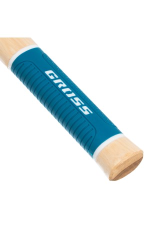 Молоток-гвоздодер, 450 г, угол 75, магнит, обрезиненная рукоятка American hickory GROSS