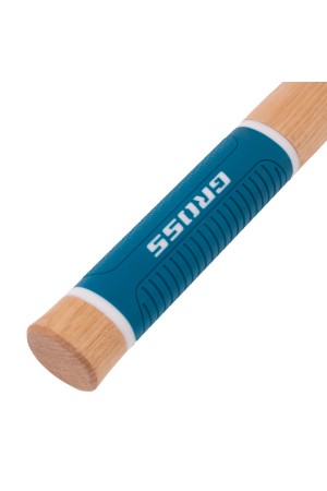 Молоток-гвоздодер,560 г, угол 75, магнит, обрезиненная рукоятка AMERICAN HICKORY // GROSS