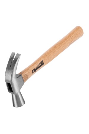 Молоток-гвоздодер, 650 г, боек 32 мм, деревянная рукоятка Sparta