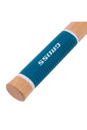 Молоток-гвоздодер, 680 г, угол 75, магнит, обрезиненная рукоятка AMERICAN HICKORY // GROSS