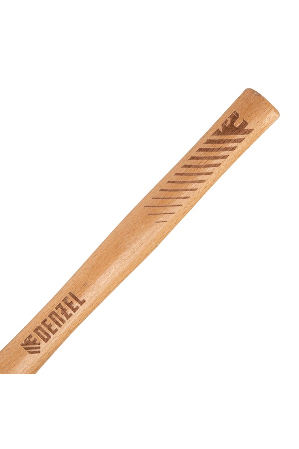 Молоток слесарный, 200 г, кованый квадратный боек, буковая рукоятка Denzel