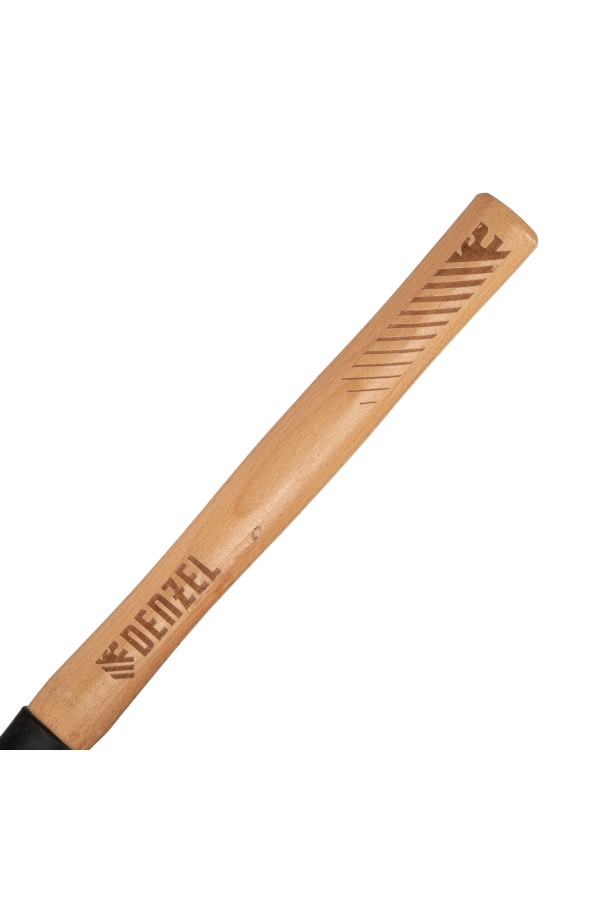 Молоток слесарный, 300 г, кованый квадратный боек, буковая рукоятка Denzel