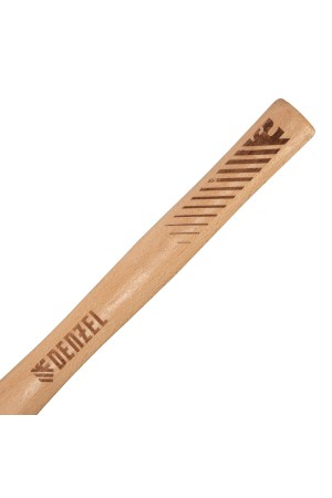 Молоток слесарный, 600 г, кованый квадратный боек, буковая рукоятка Denzel