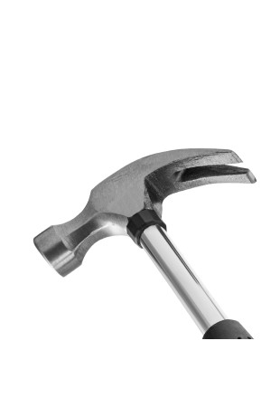 Молоток-гвоздодер, 450 г, боек 27 мм, металлическая трубчатая обрезиненная рукоятка Sparta