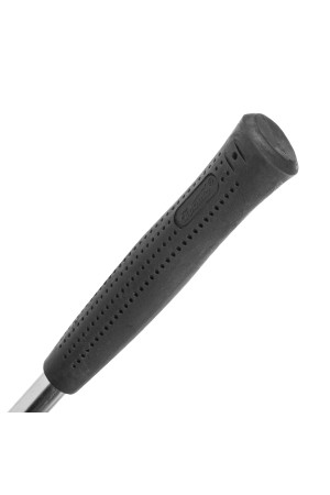 Молоток-гвоздодер, 450 г, боек 27 мм, металлическая трубчатая обрезиненная рукоятка Sparta