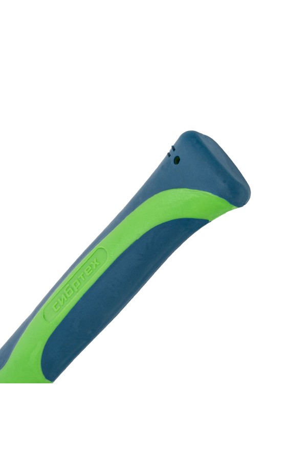 Молоток-гвоздодер, 450 г, с магнитом, фибергласовая обрезиненная рукоятка Сибртех