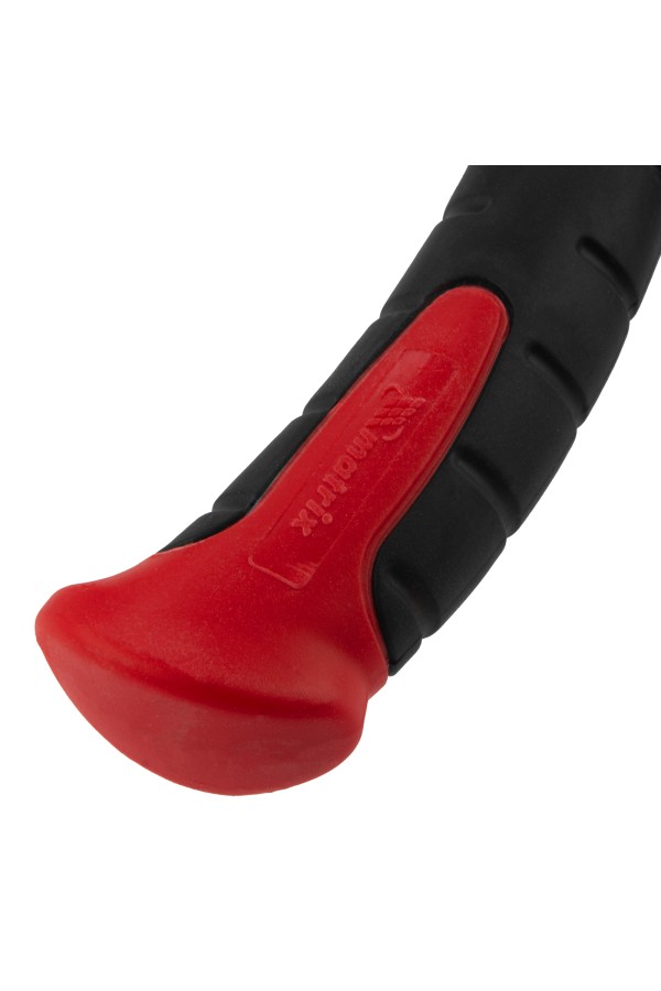 Молоток-гвоздодер мини, боек с магнитом, фибергласовая двухкомпонентная рукоятка, 250 г Matrix