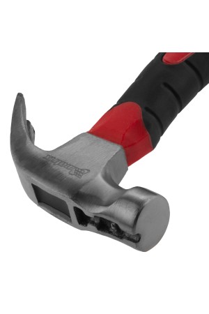 Молоток-гвоздодер мини, боек с магнитом, фибергласовая двухкомпонентная рукоятка, 250 г Matrix