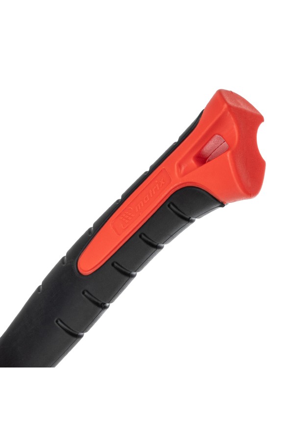 Молоток-гвоздодер optimal, 450 г, боек c магнитом, фибергласовая обрезиненная рукоятка Matrix